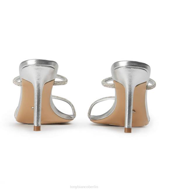 Stöckelschuhe| de Tony Bianco Frauen Jagd auf Absätze Silbernappa metallic 4624159